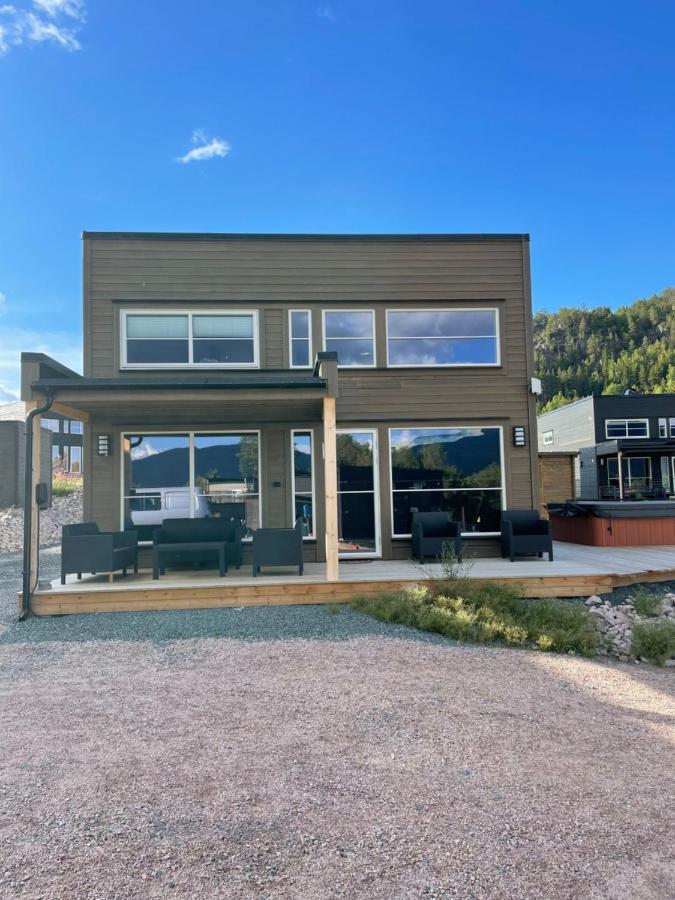 Exclusive Funkis Cabin, Lake View, Rooftop Terrace, Jacuzzi, Sauna, Close To Golf And Alpine Vrådal Dış mekan fotoğraf